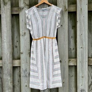 100% linen dress